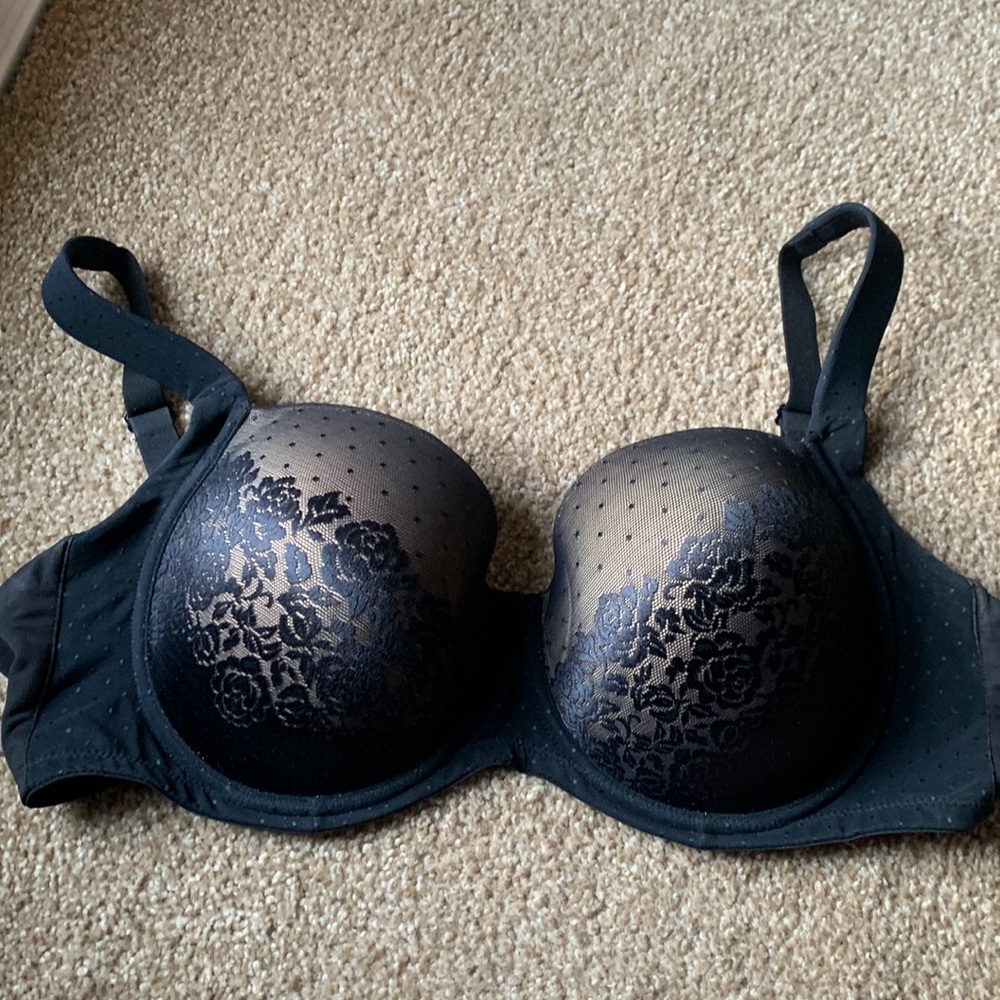 Soma Stunning Support Full Coverage Size 38DDD Black 38F